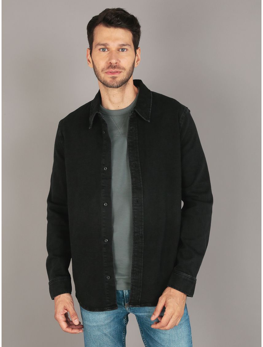 Camisa Slim Denim