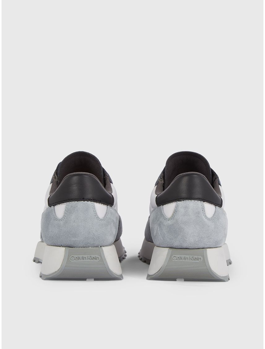 Zapatillas de Cuero Lace Up Mix