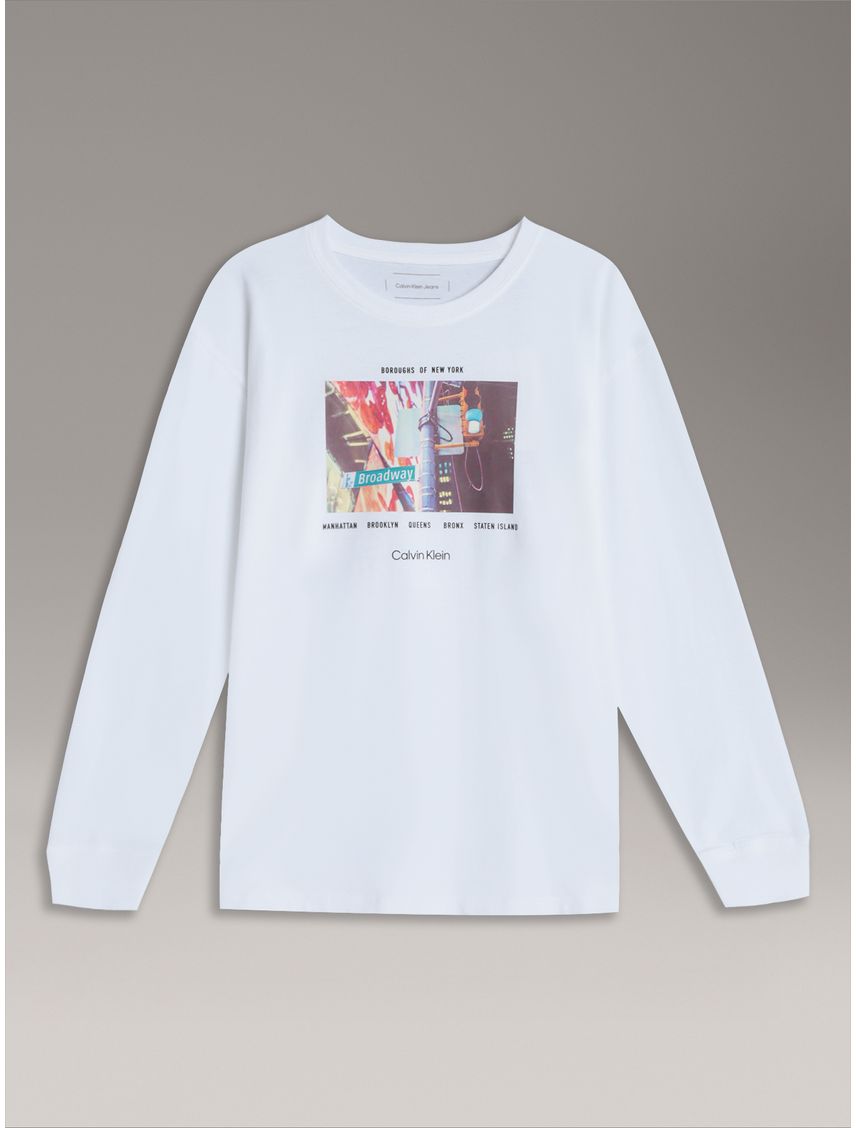 Polera Niño City Photo Graphic