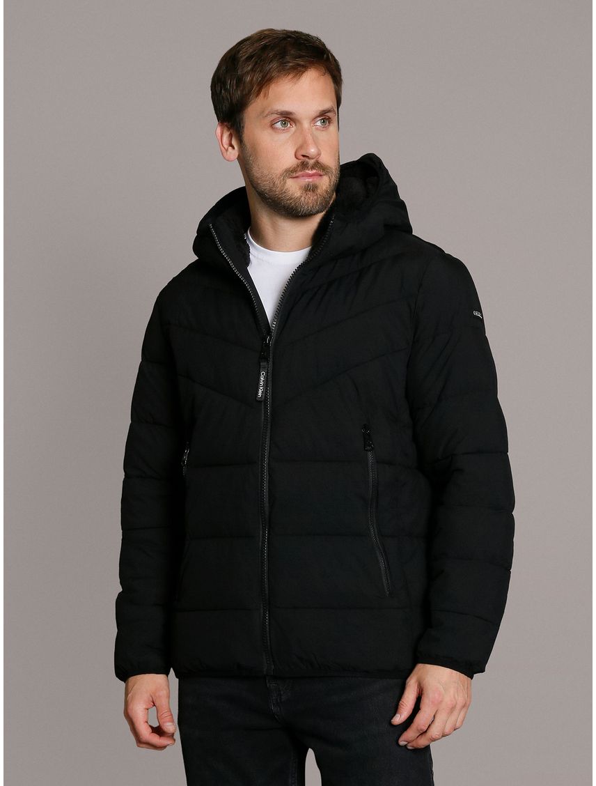 Parka con Gorro Stretch