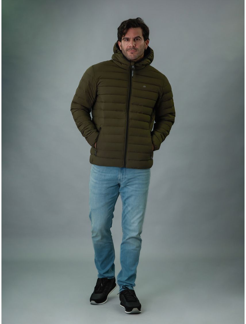 Parka con Gorro Packable