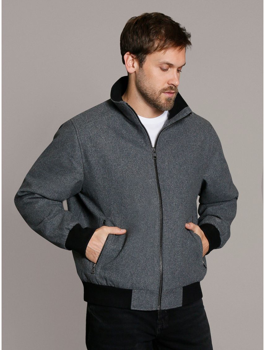 Chaqueta Wool Bomber