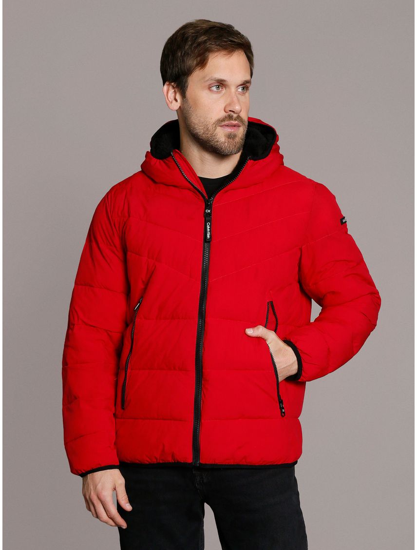 Parka con Gorro Stretch