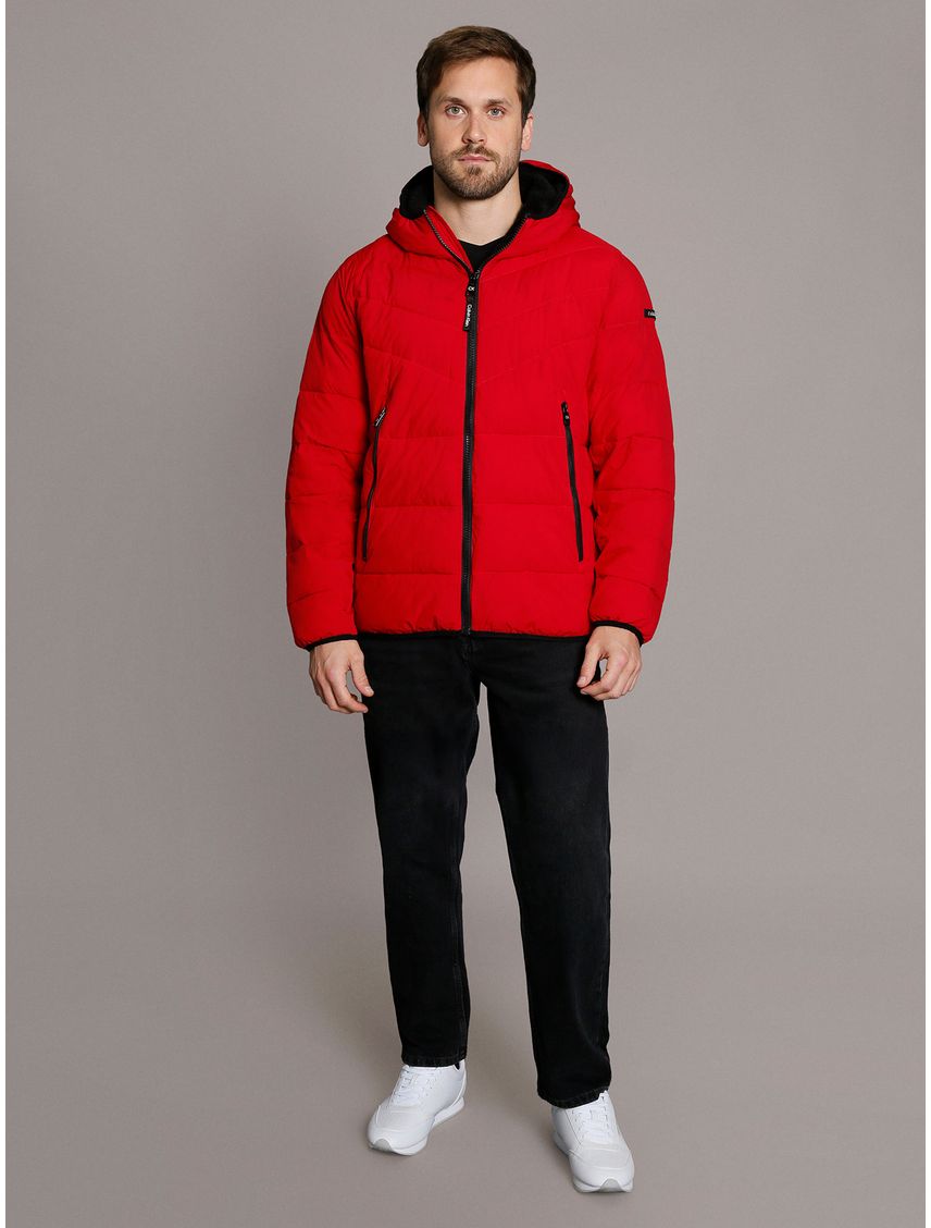 Parka con Gorro Stretch