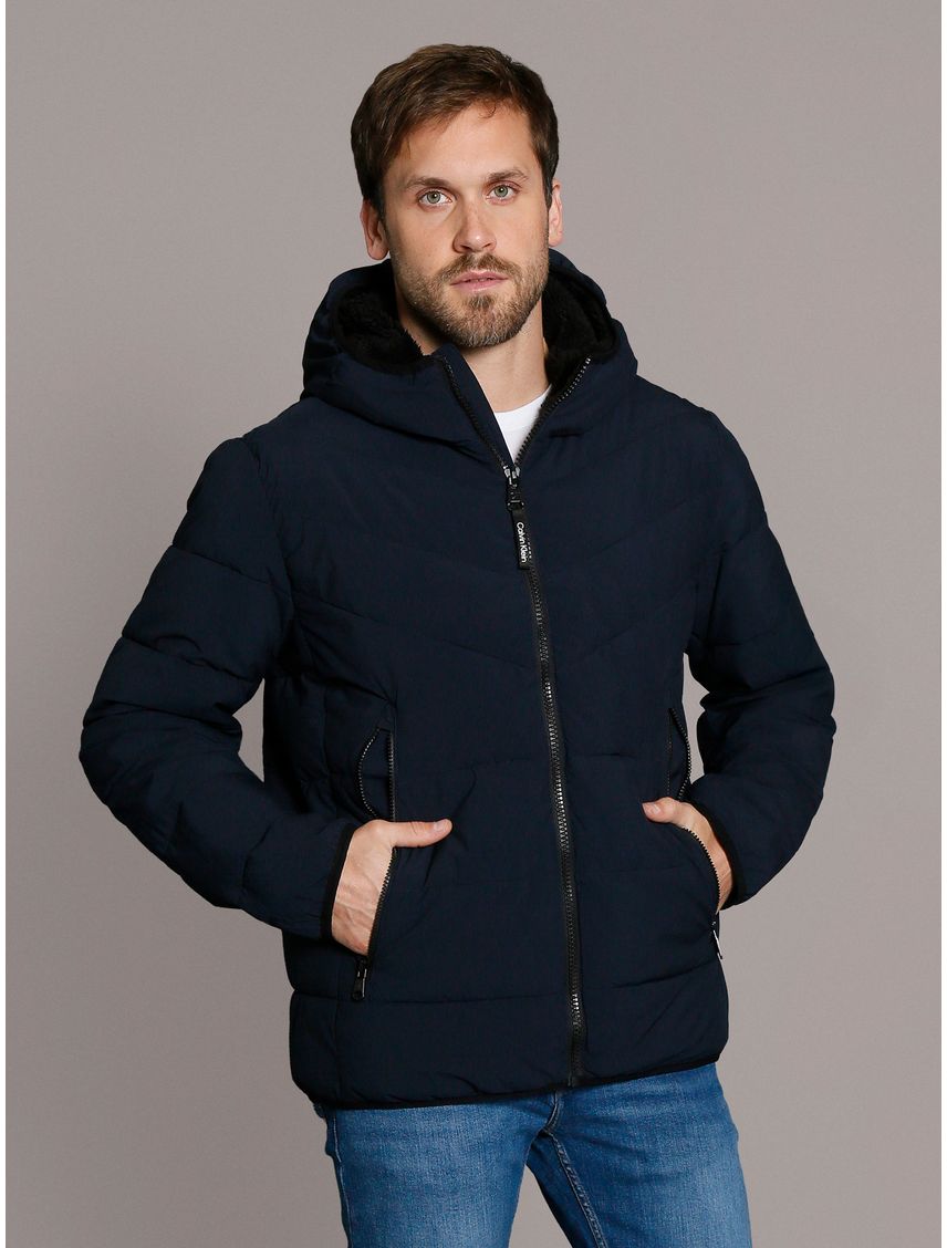 Parka con Gorro Stretch