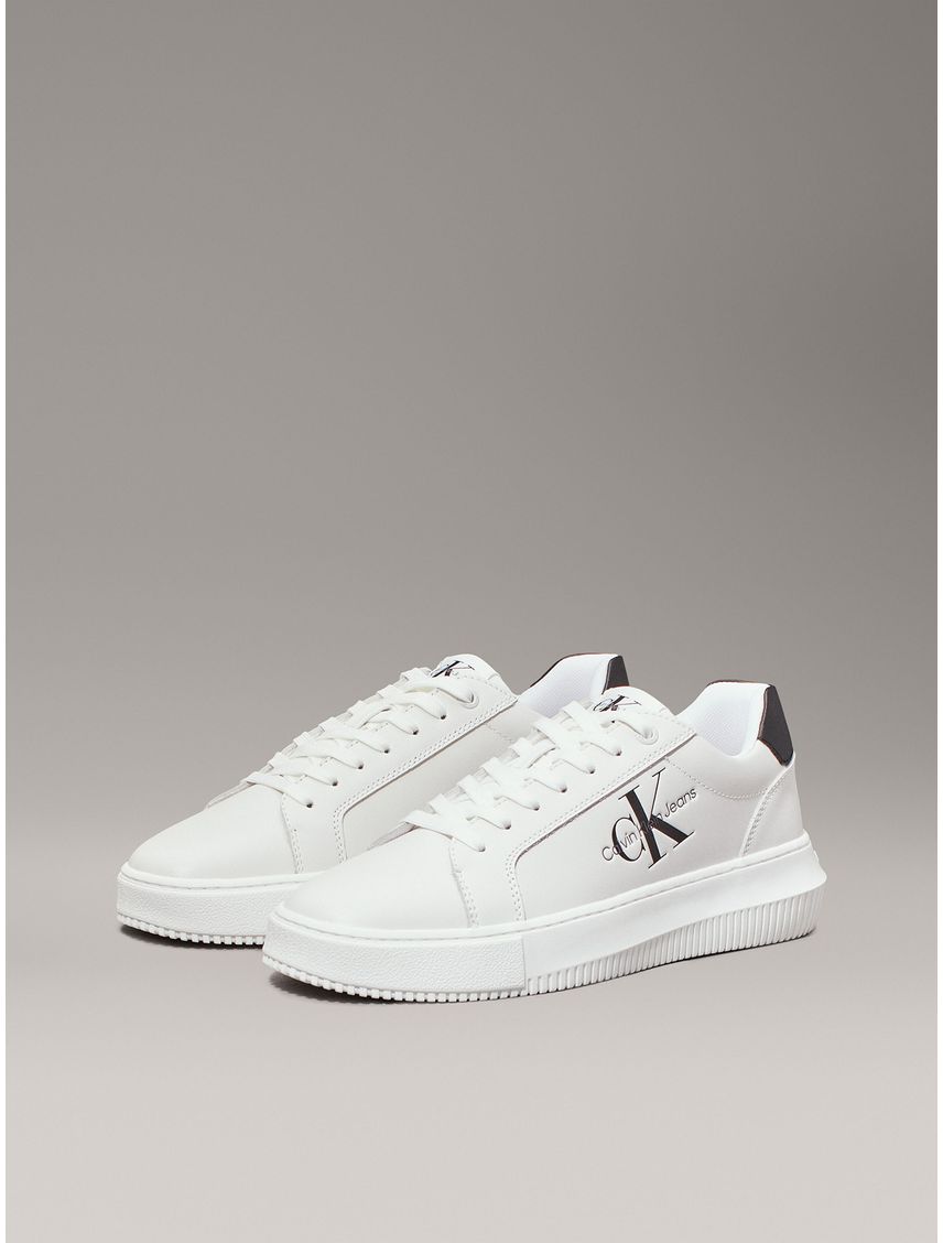 Zapatillas de Cuero Chunky Cupsole Mono