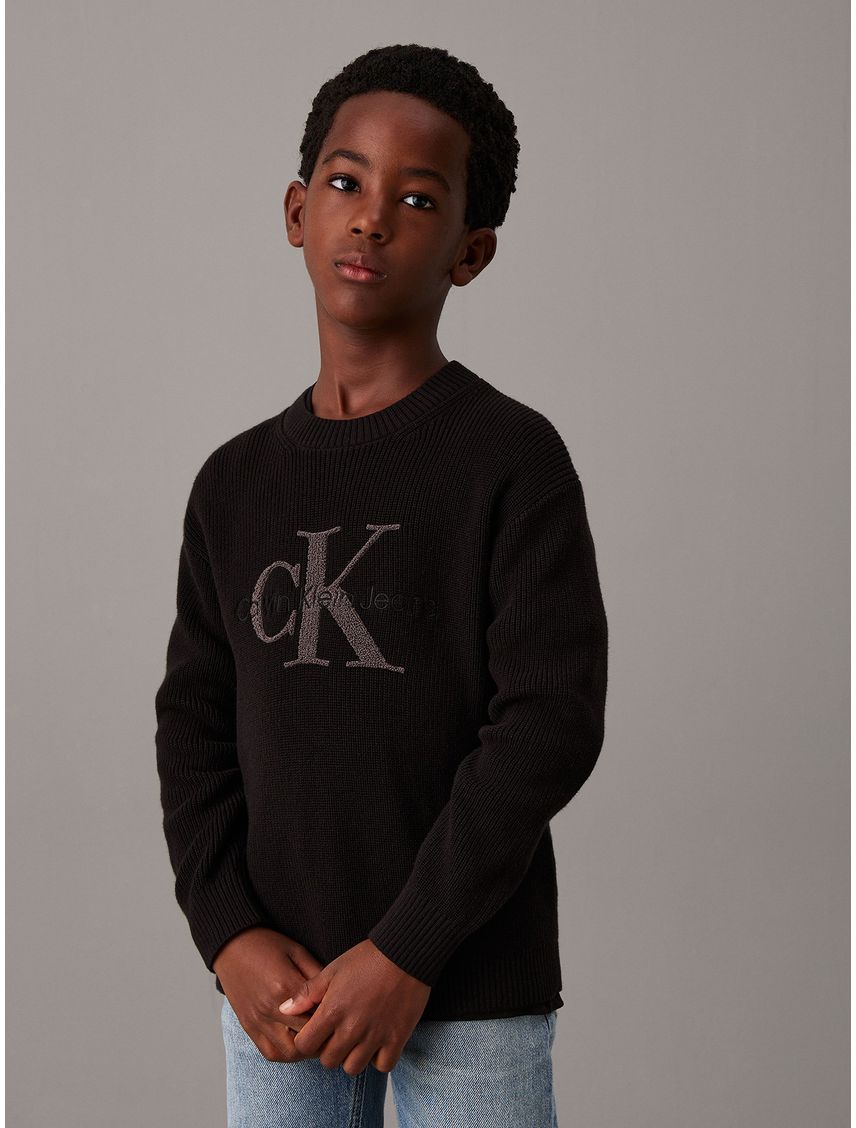 Sweater Niño Towelling CK Stitch