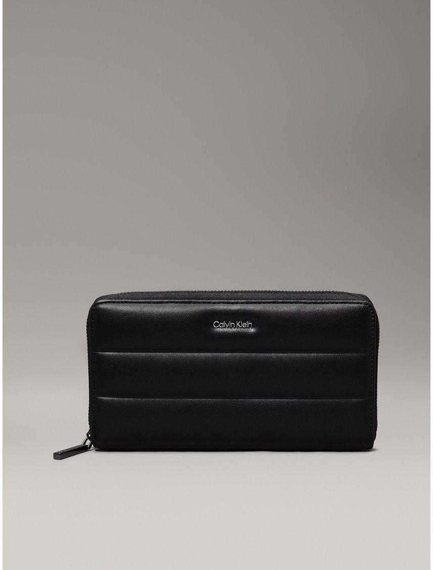 Billetera Line Quilt Large Zip Around - TALLA:OS