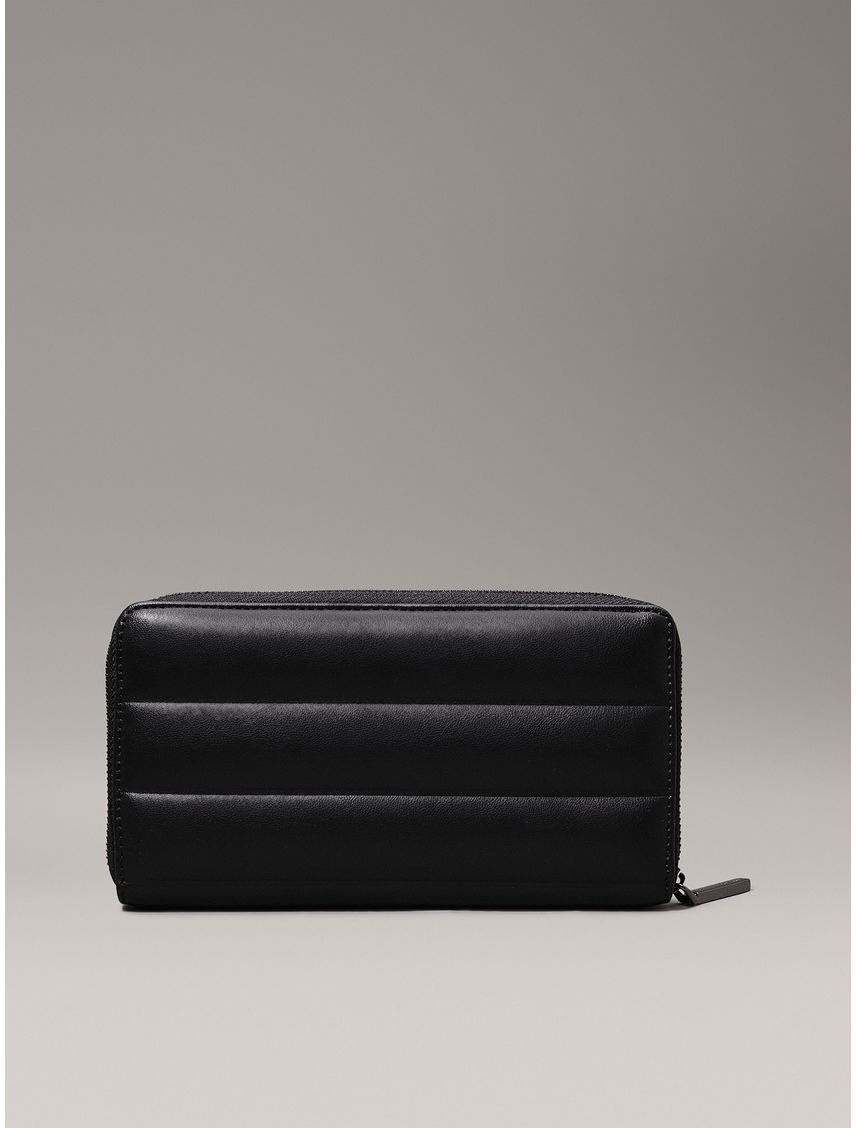 Billetera Line Quilt Large Zip Around - TALLA:OS