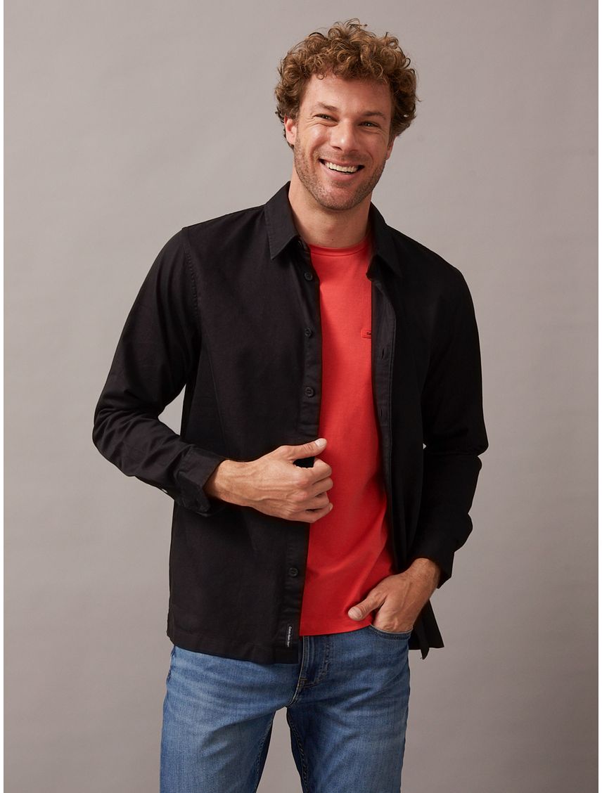 Camisa Monologo Badge