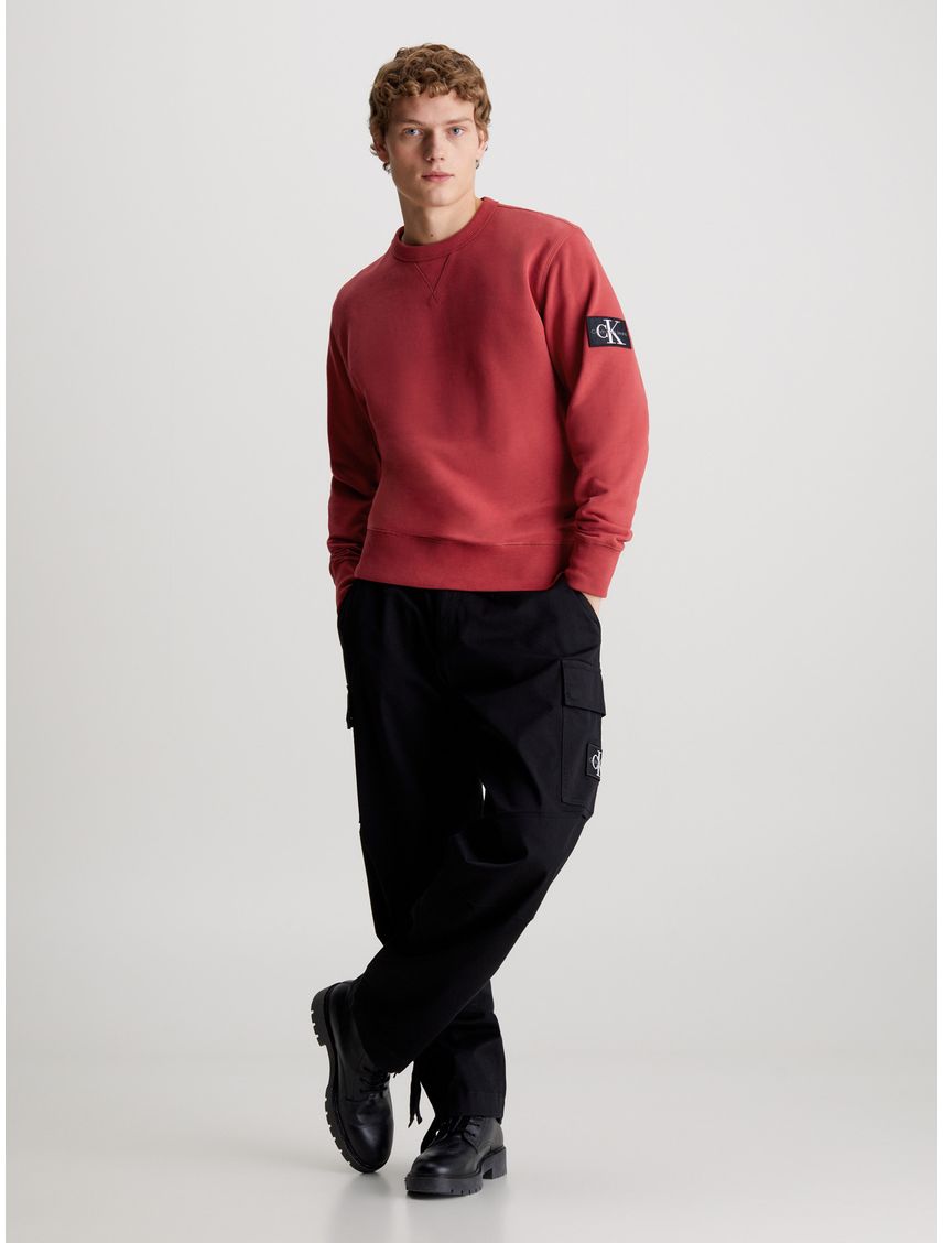 Polerón Badge Crew Neck