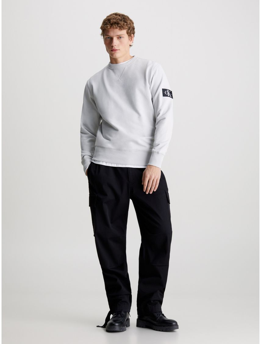 Polerón Badge Crew Neck