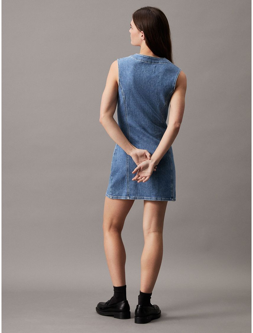 Vestido Sleeveless Denim