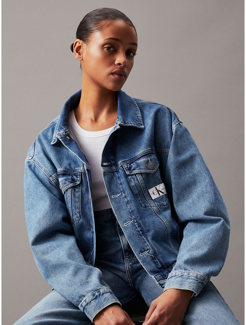 Chaqueta Boxy Denim