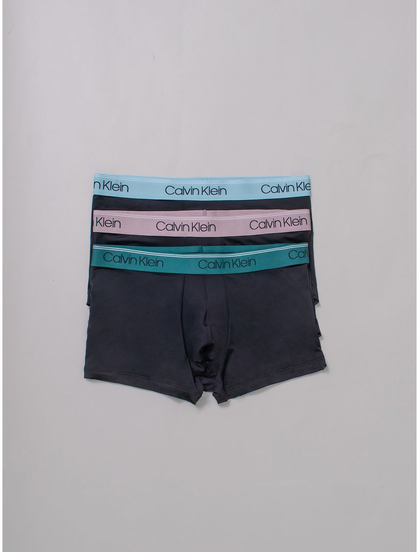Pack 3 Bóxers Low Rise Trunk Micro Stretch