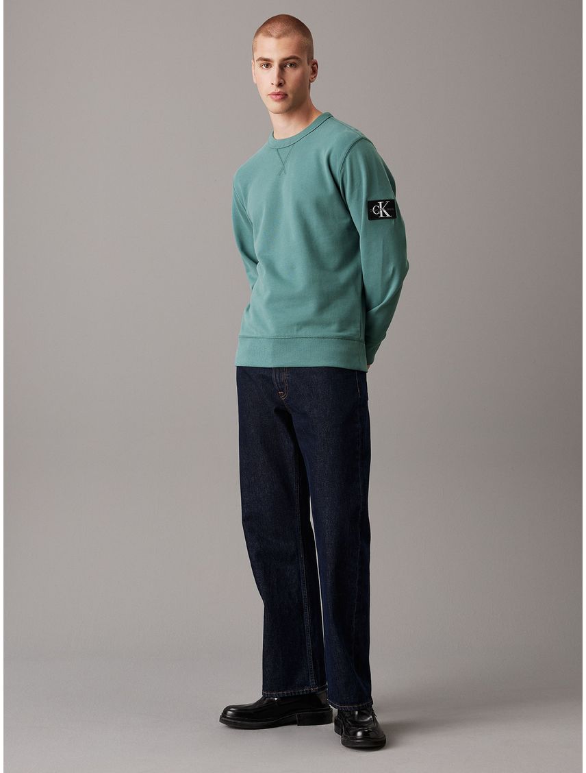 Polerón Badge Crew Neck