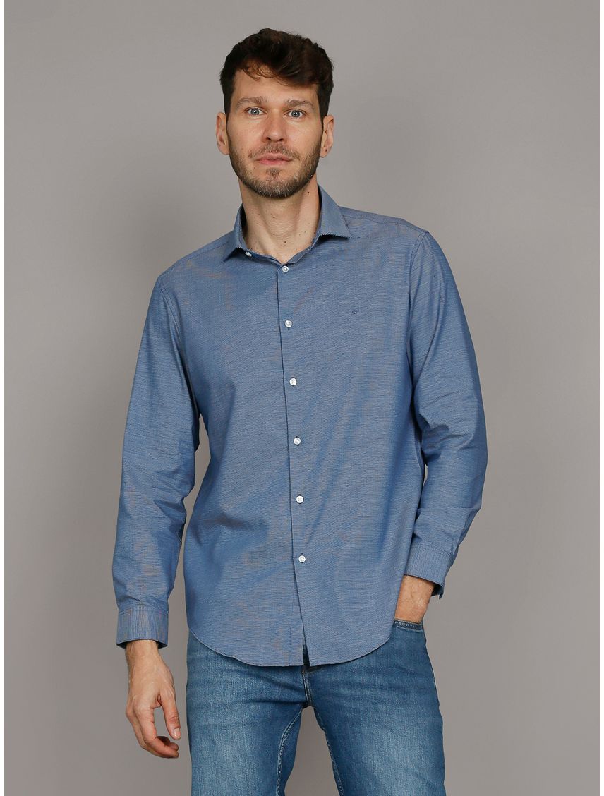 Camisa Slim Plaid