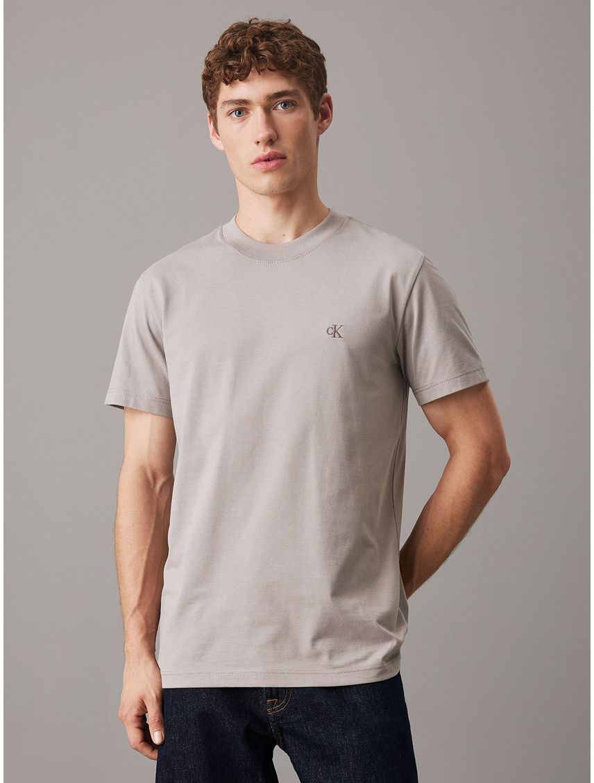 Polera regular de punto pesado