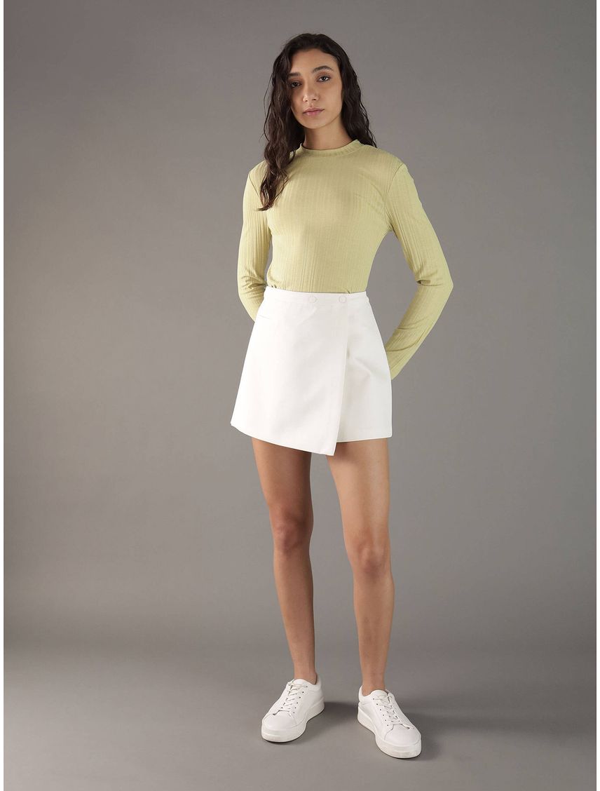 Falda mini envolvente