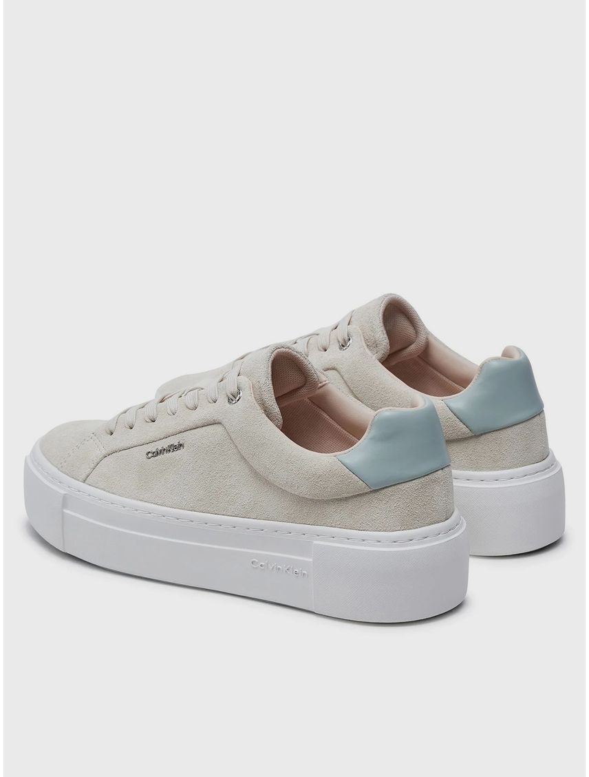 Zapatillas de ante de plataforma