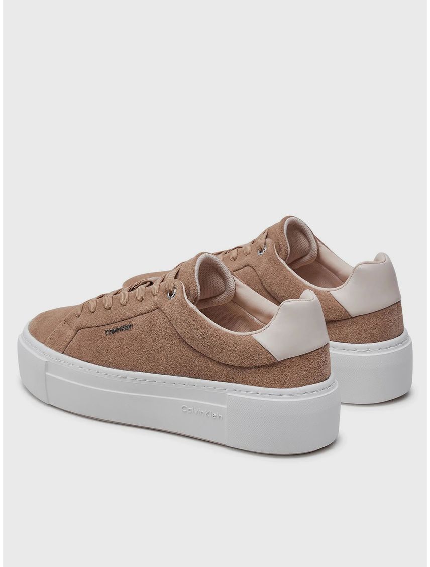 Zapatillas de ante de plataforma