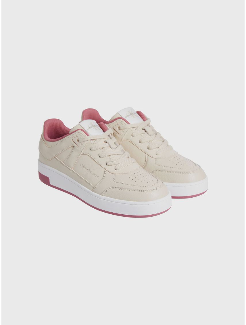 Zapatillas basket de cuero sintético
