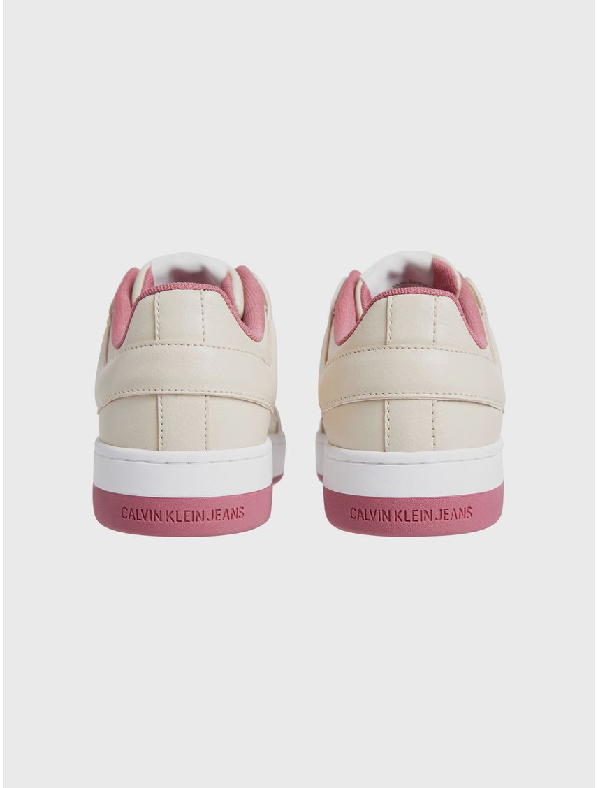 Zapatillas basket de cuero sintético