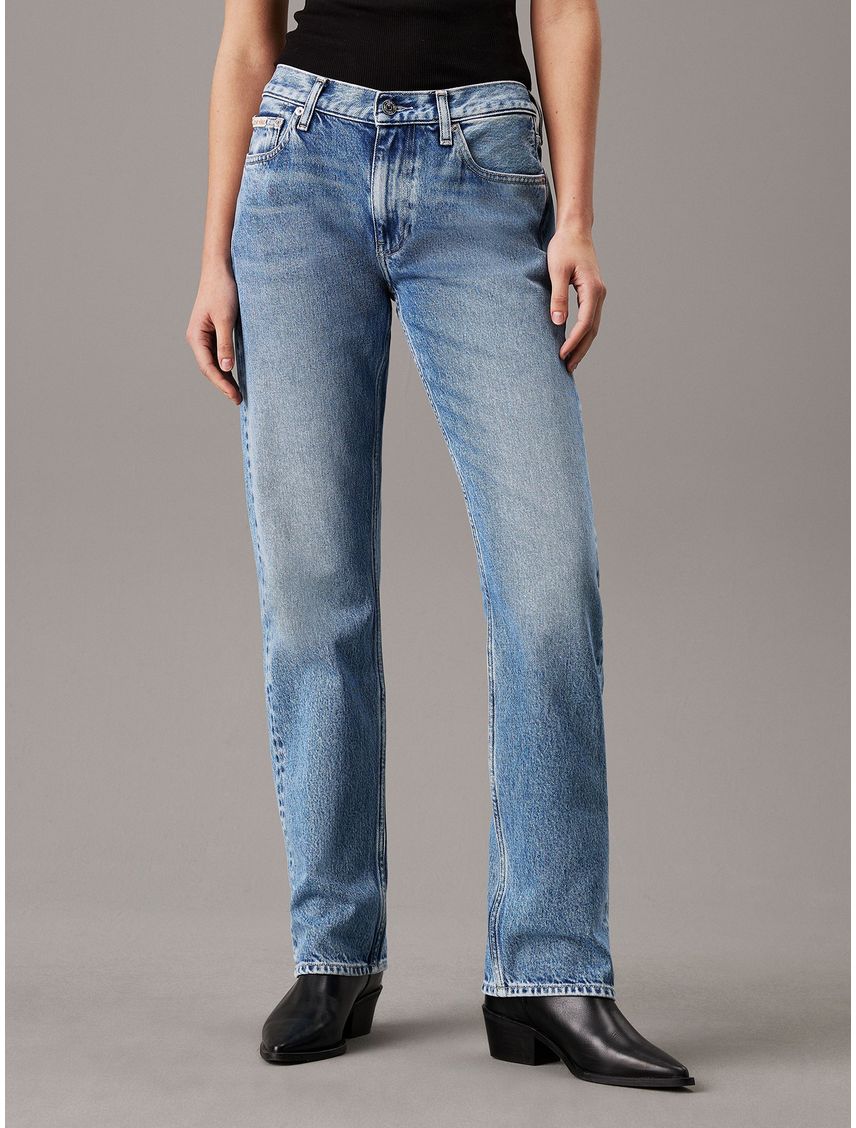 Jeans Low Rise Straight