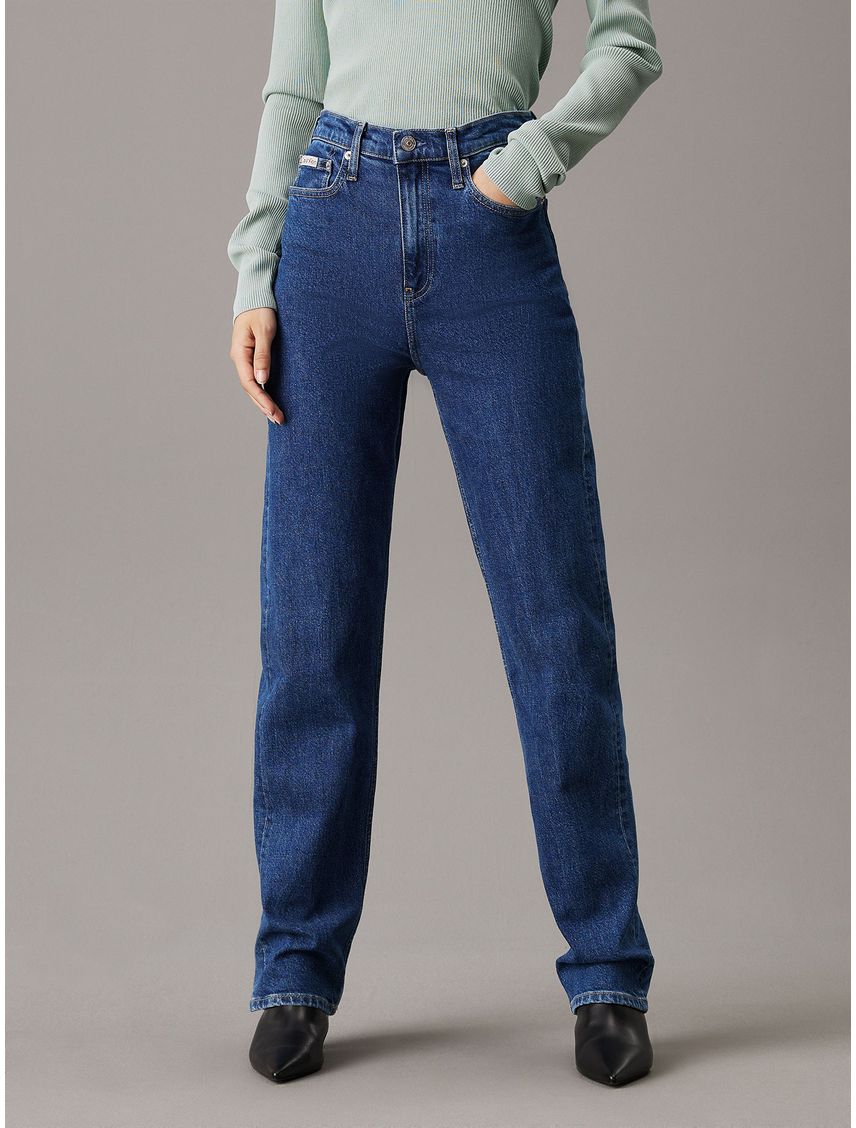 Jeans High Rise Straight