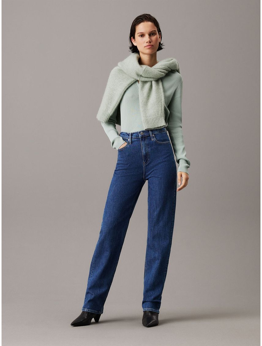Jeans High Rise Straight