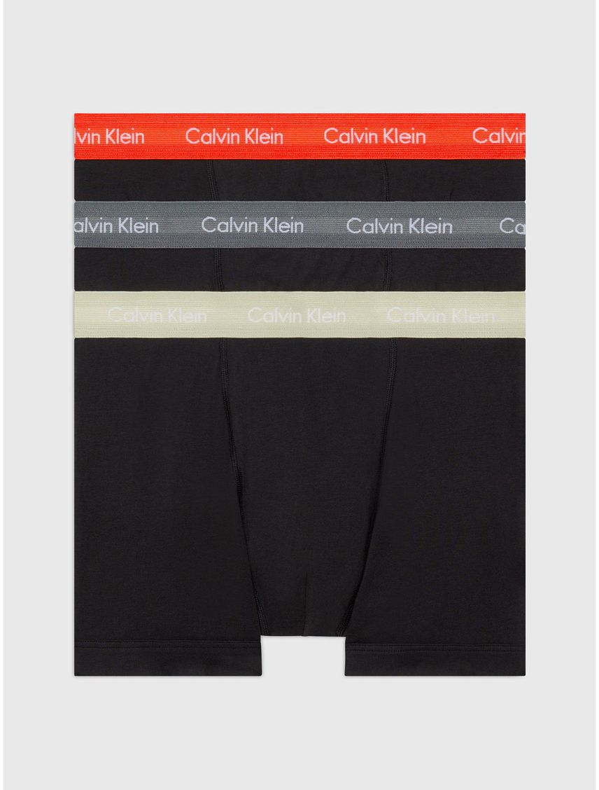 Pack 3 Bóxers Trunk Cotton Stretch
