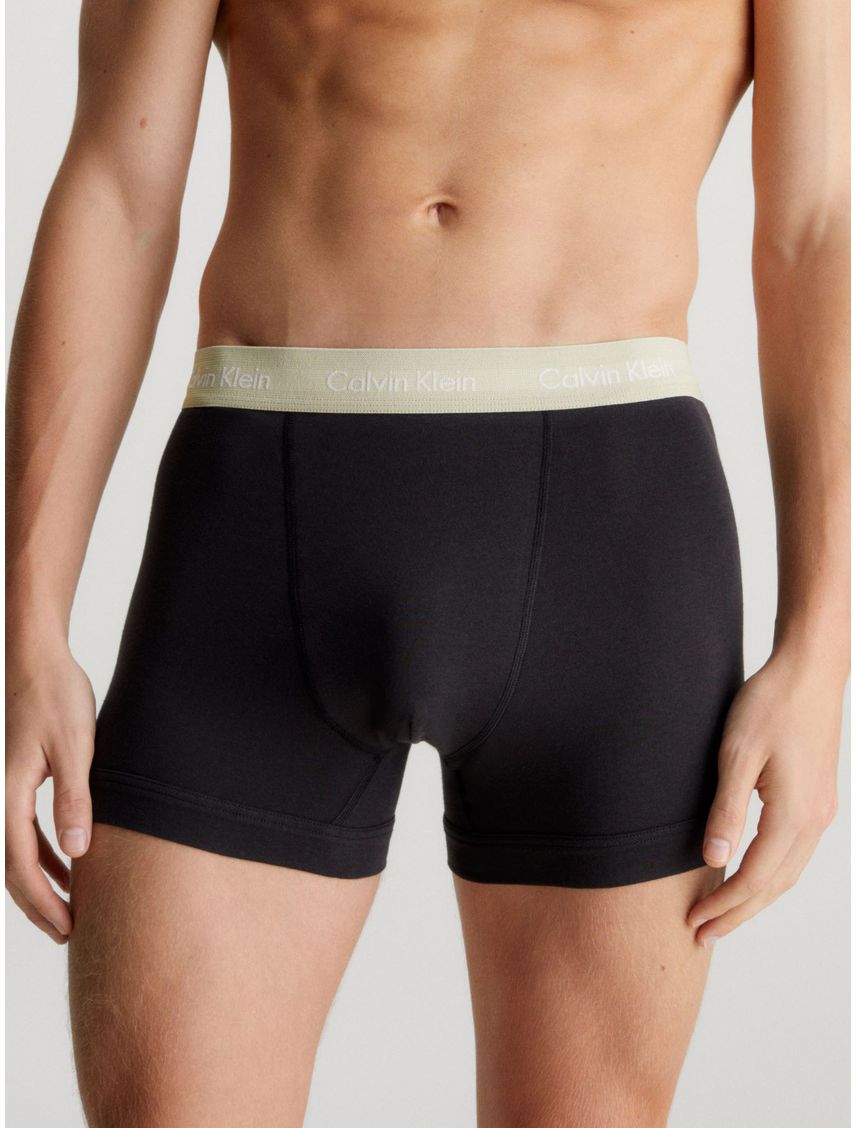 Pack 3 Bóxers Trunk Cotton Stretch