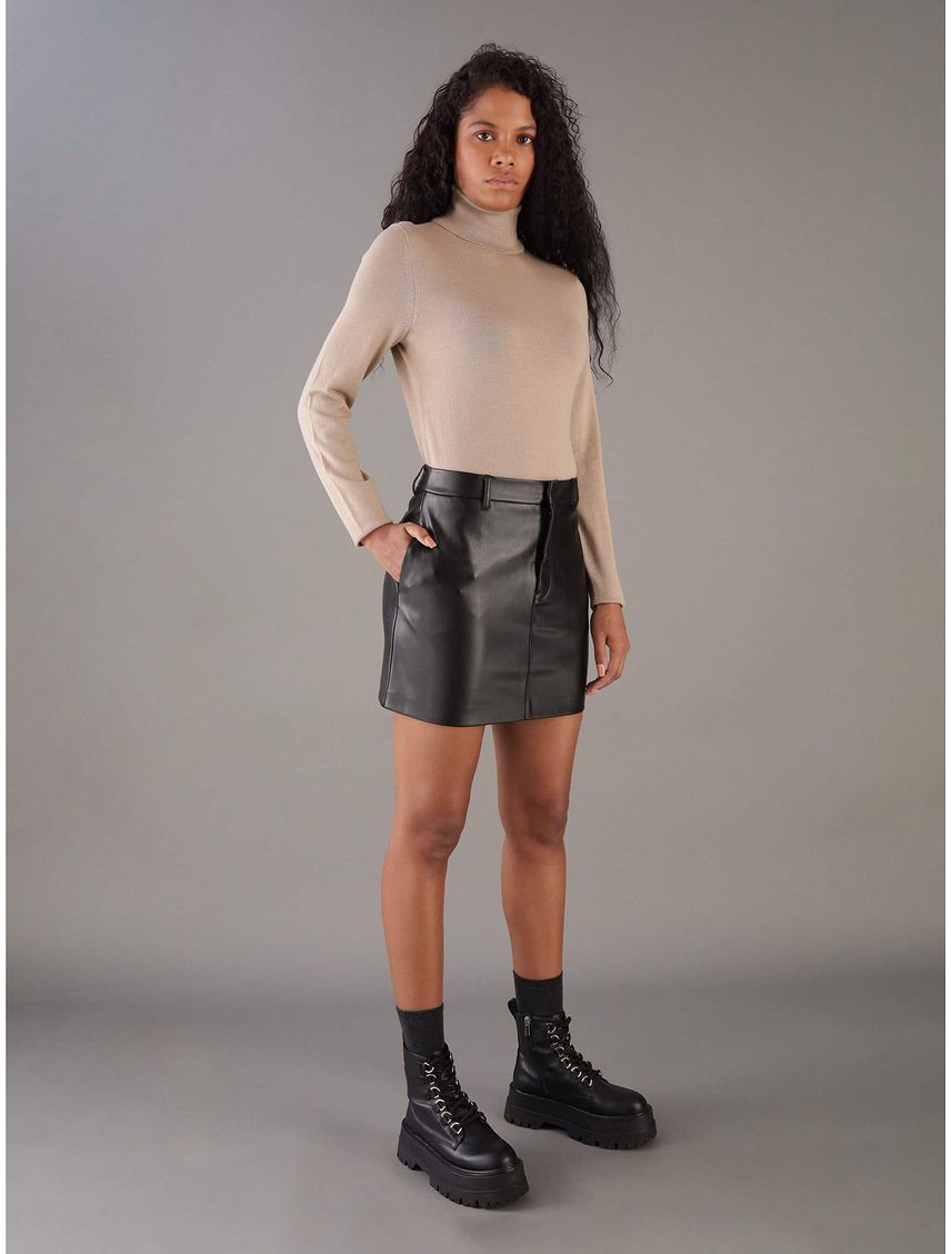 Sweater Merino Wool Roll Neck