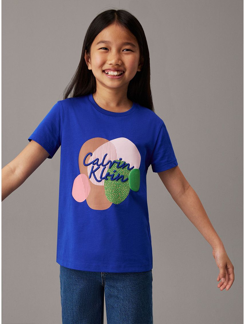 Polera Niña Multi Colour Graphic
