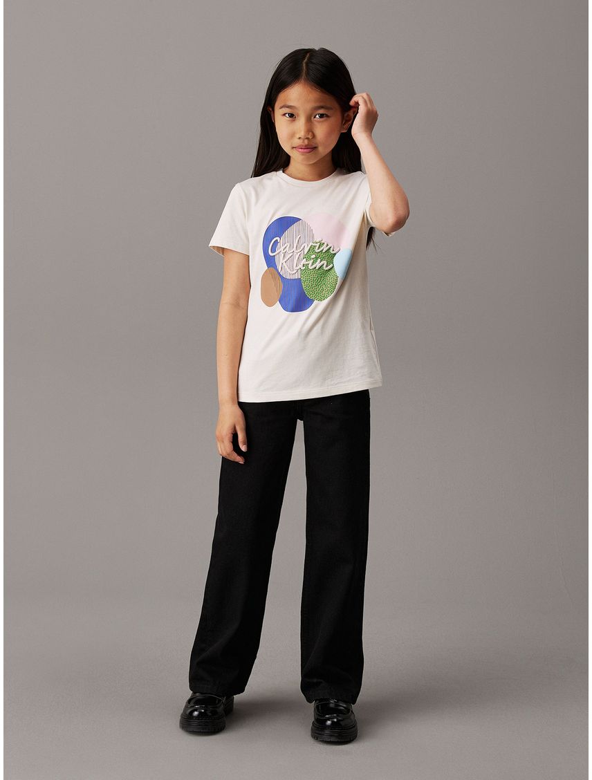 Polera Niña Multi Colour Graphic