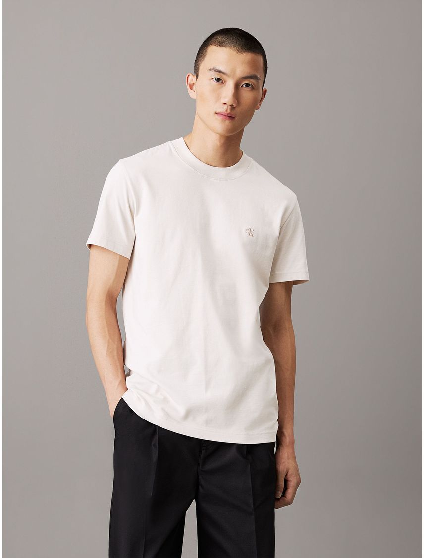 Polera regular de punto pesado