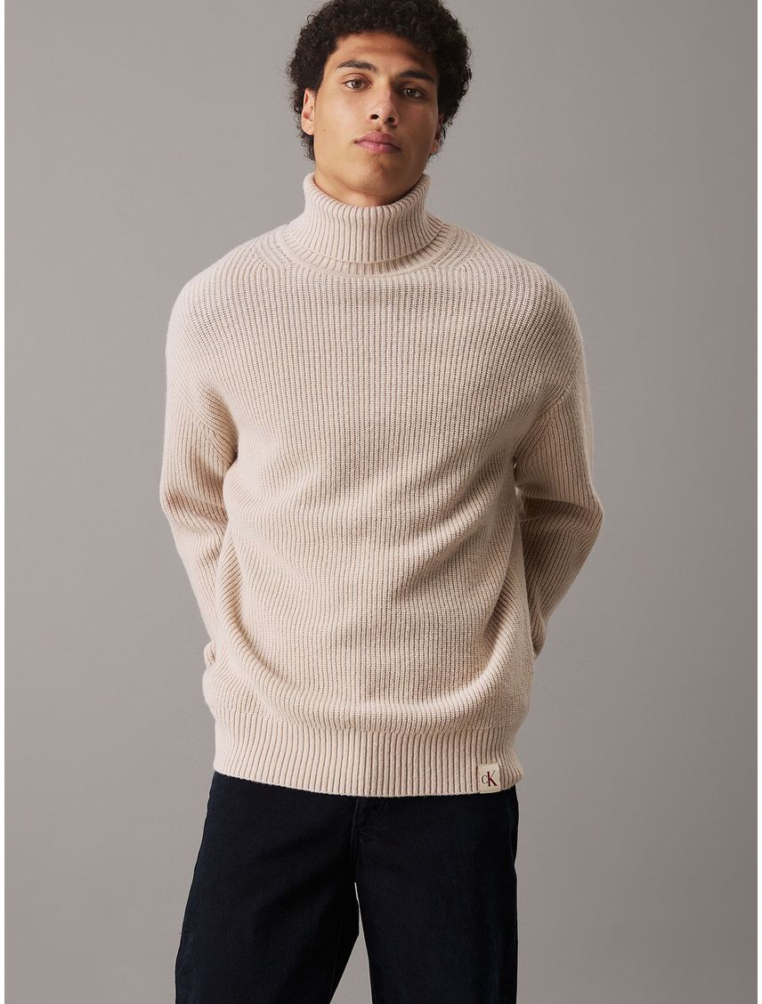 Sweater de Mezcla de Lana