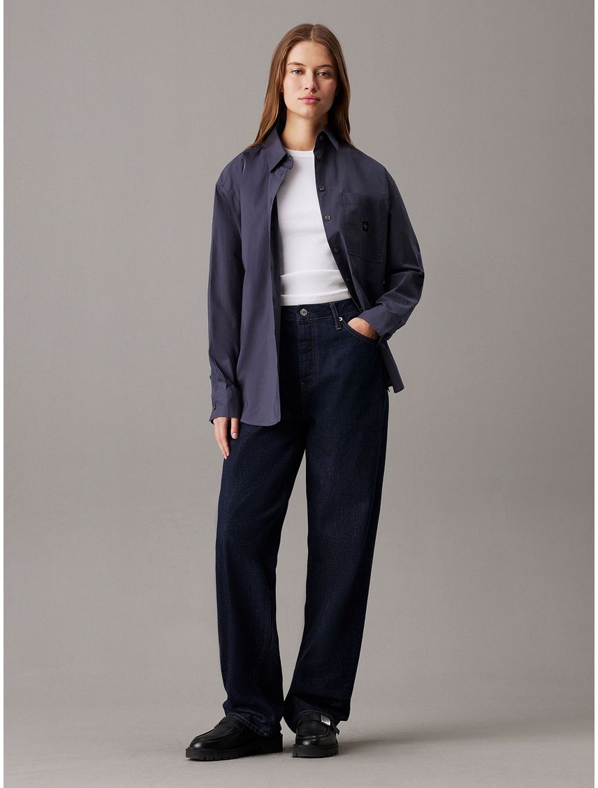 Camisa Woven Label Relaxed