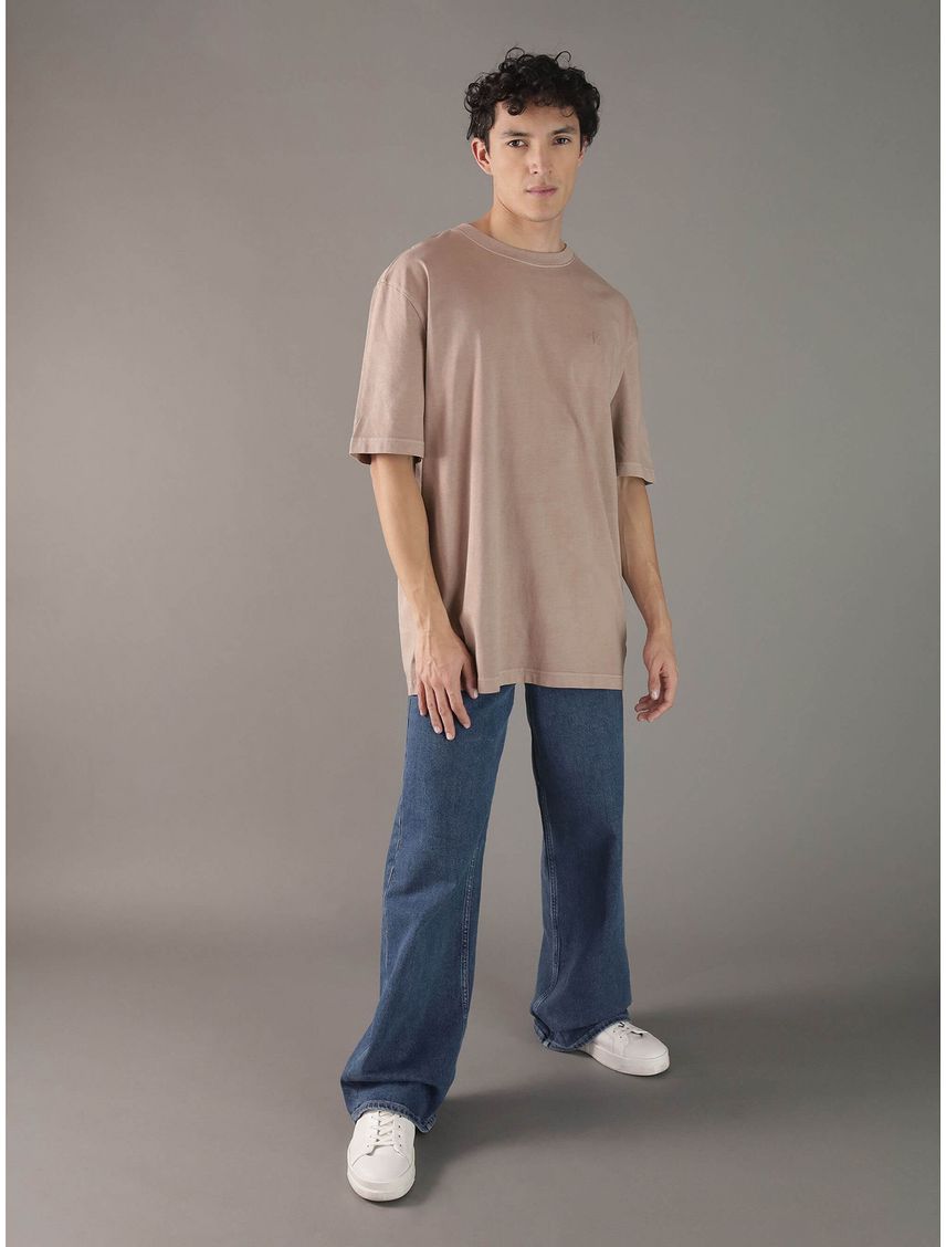 Polera Washed Puff Print
