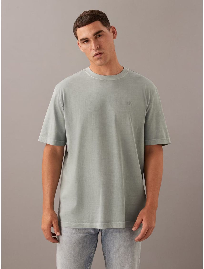 Polera Washed Puff Print