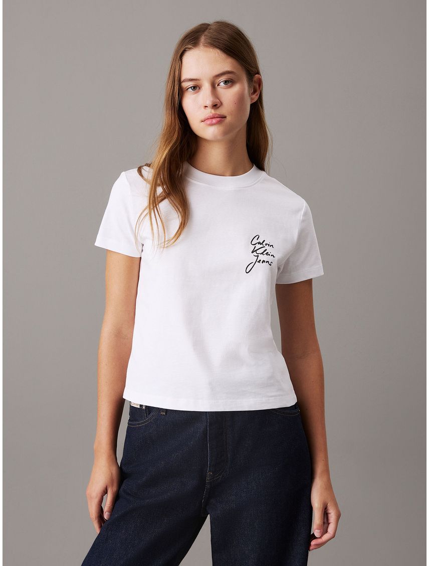Polera Script Institutional Baby