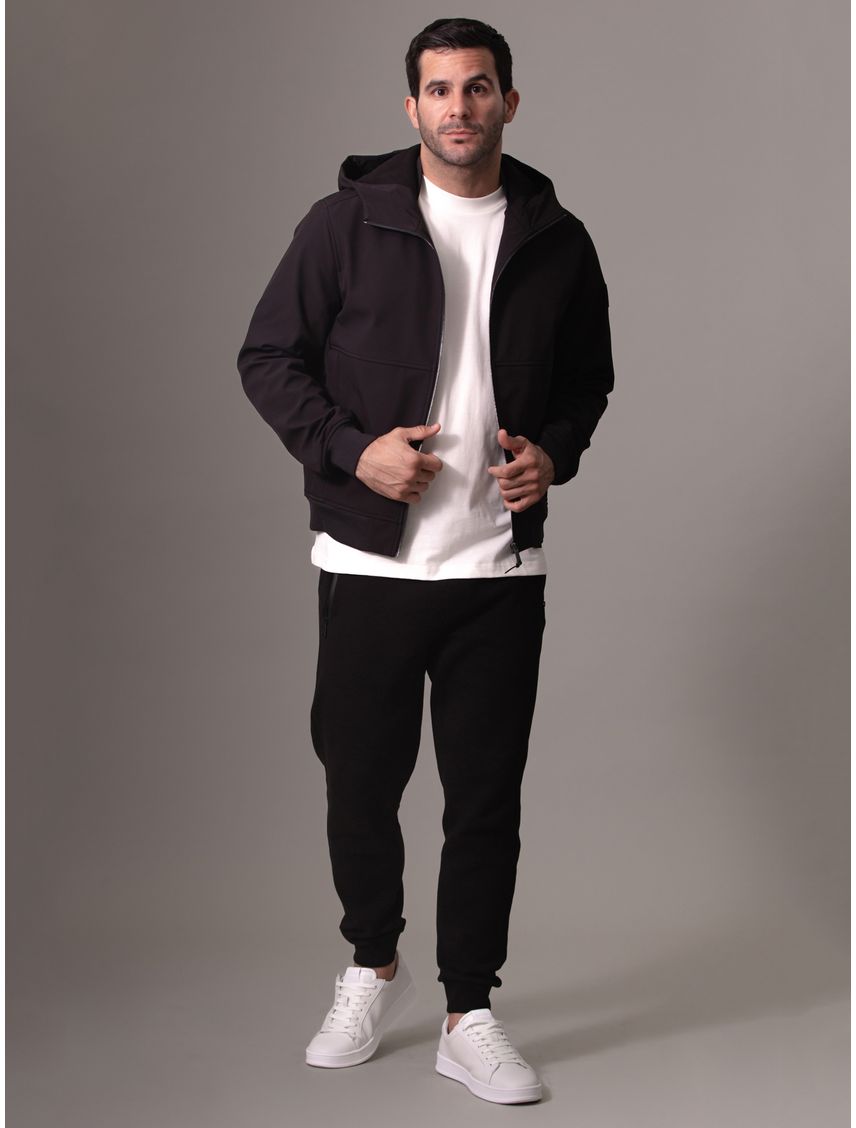 Chaqueta con Gorro Softshell