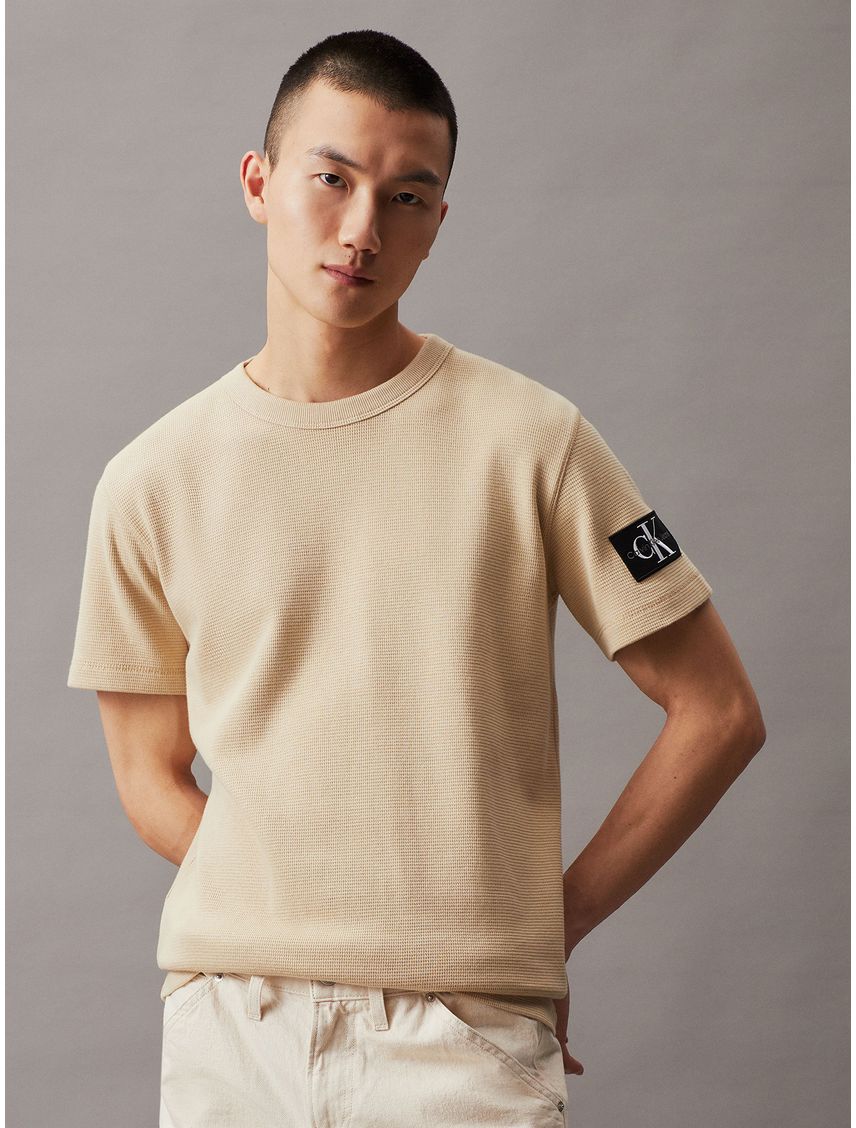 Polera Badge Waffle
