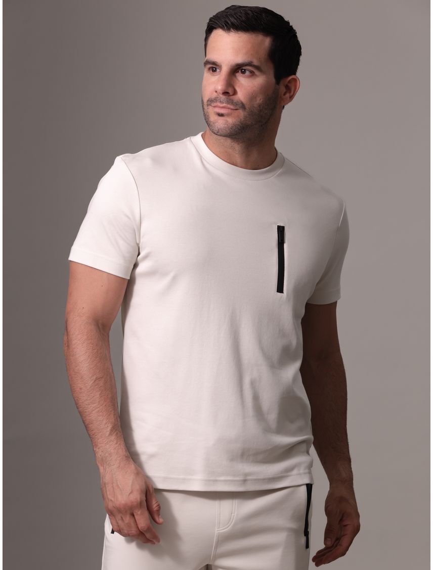 Polera Lux Tech Zip Pocket