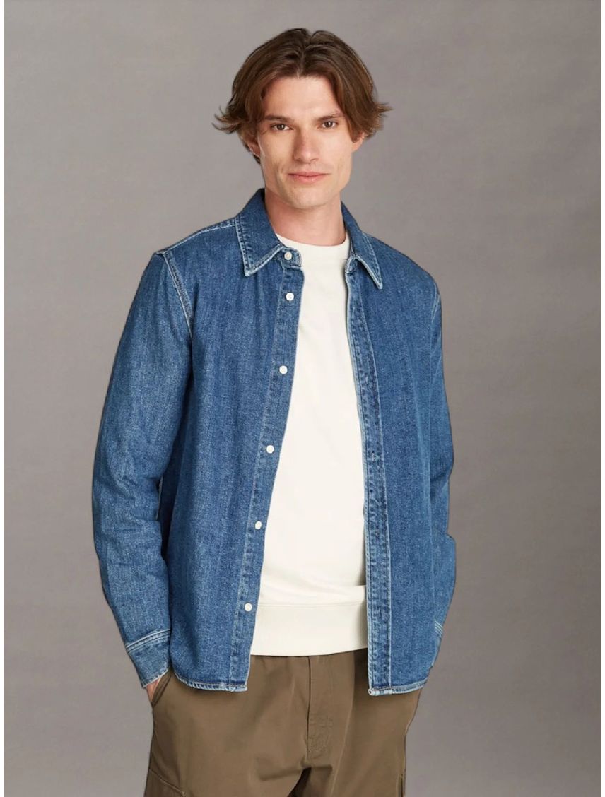Camisa Slim Denim