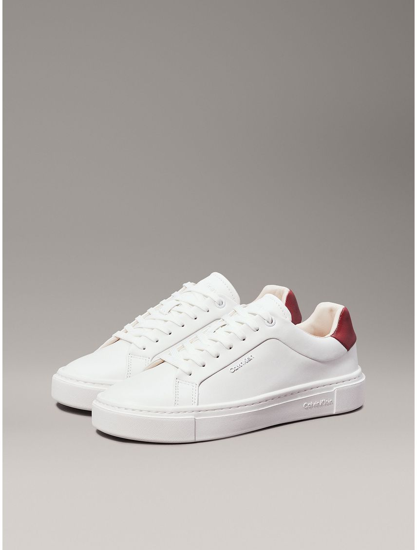 Zapatillas de Cuero Cupsole Lace Up