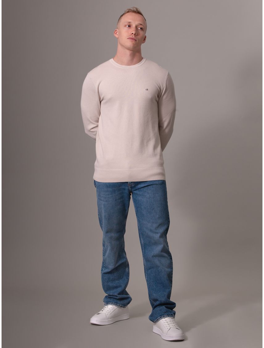 Sweater Micro Pique Structure Sweater