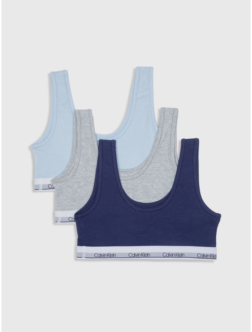 Pack 3 Bralette Niña Modern Cotton