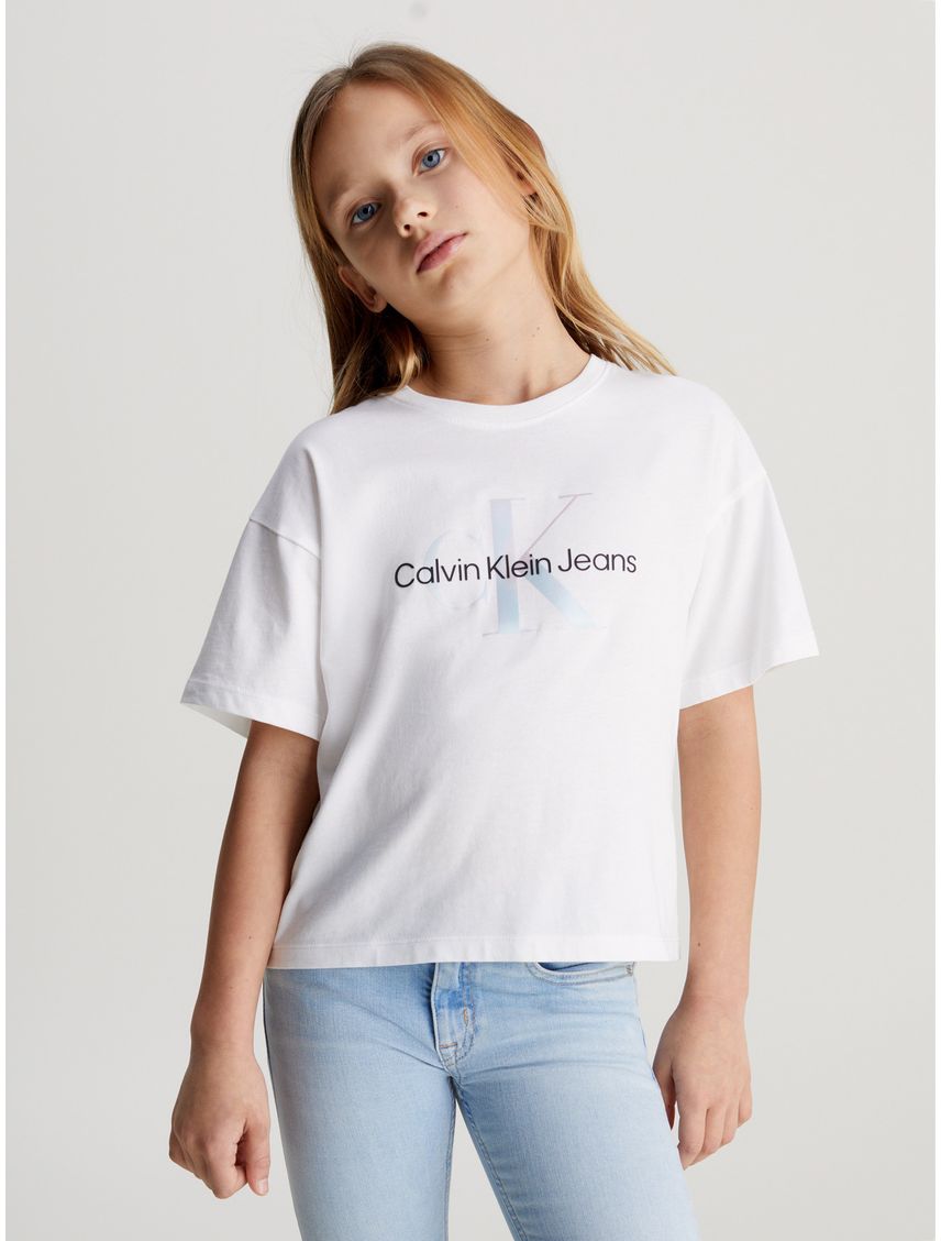 Polera Niña Serenity Monogram