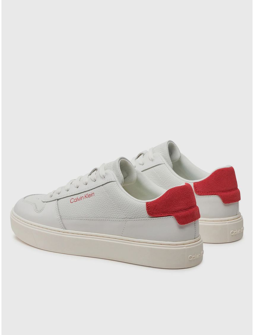 Zapatillas de Cuero Lace Up Basket